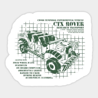 Time Rover Sticker